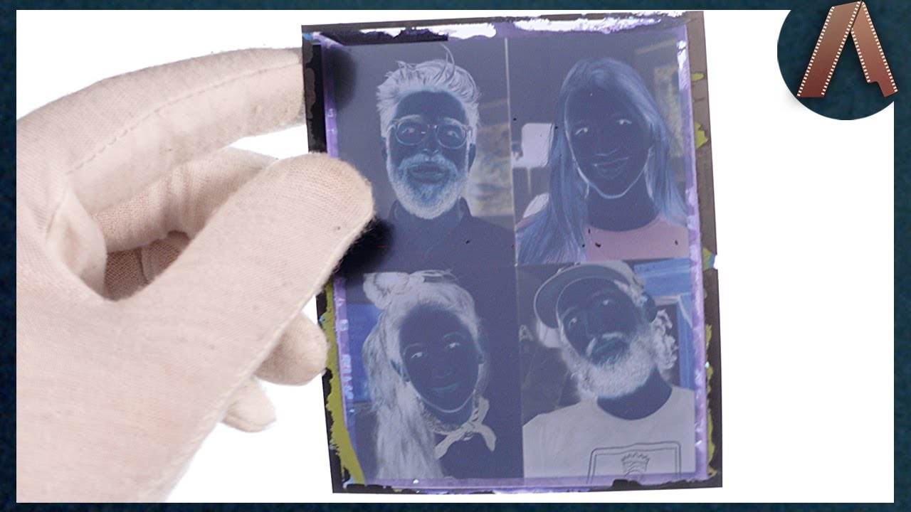 Bleaching & Printing FP-100C Negatives | NEGATIVES FROM INSTANT FILM