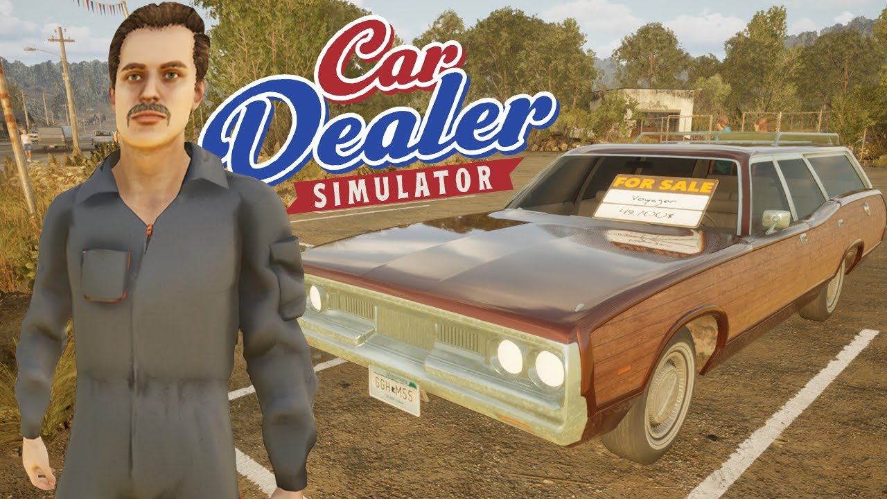 CONTRATEI MEU PRIMEIRO FUNCIONARIO! - Car Dealer Simulator