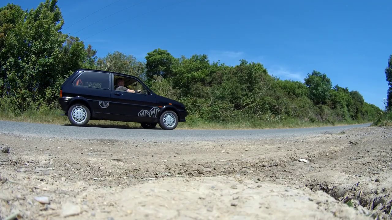 1989 MG Metro Turbo Clip Montage (suspension and exhaust close ups)