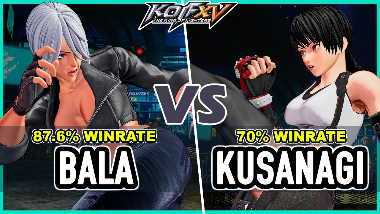 KOF XV 🔥 Bala (Ángel/K'/Iori) vs Kusanagi (Yuri/K'/Kyo) 🔥 Steam