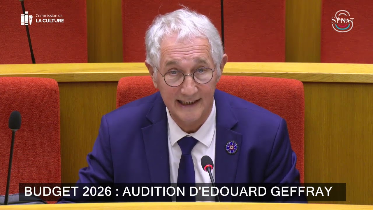 @senat Budget 2026 : audition d'Edouard Geffray 5/11/2025