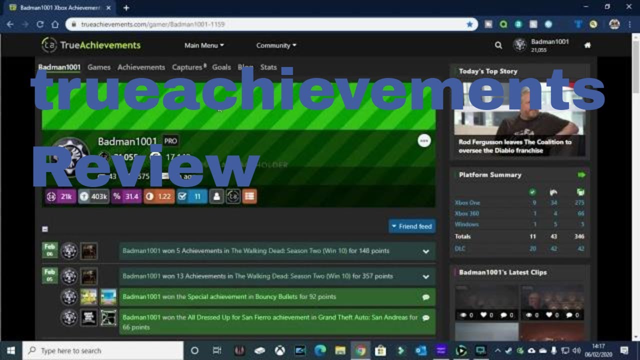 trueachievements Review