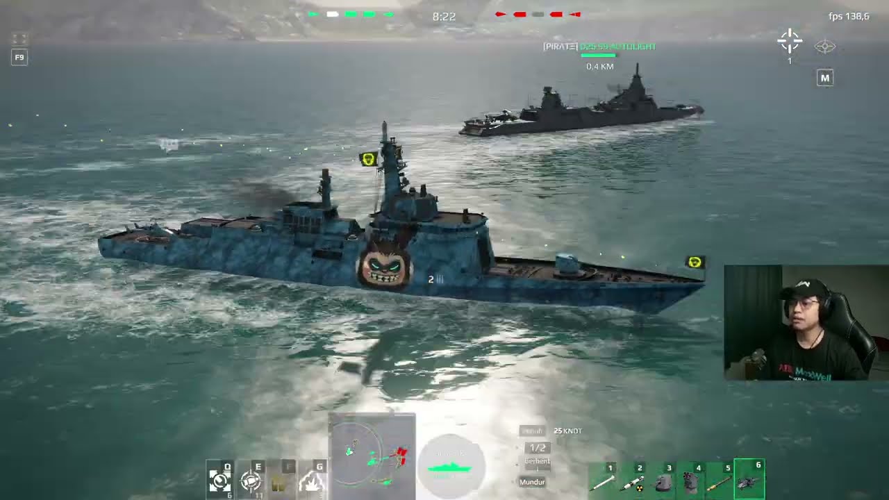 KAPAL PAY2WIN PALING HARAM! Musuh Langsung Log-out di Ranked! - Modern Warships
