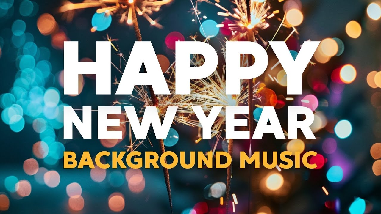 Happy New Year Background Music, Cozy Vintage Holiday Instrumental | Warm Acoustic Orchestra
