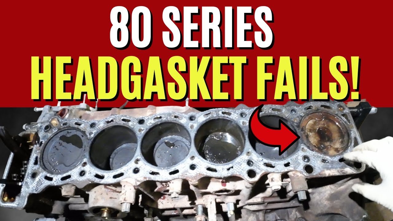 I've Never Seen A Head Gasket Fail Like This Before! | 80 Series LandCruiser Engine Teardown Part 1