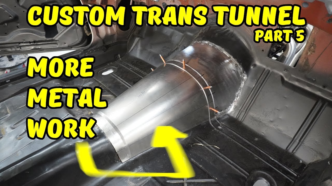 Custom Transmission Tunnel Fabrication Part 5 - More Metal Fab - 71 Camaro RS