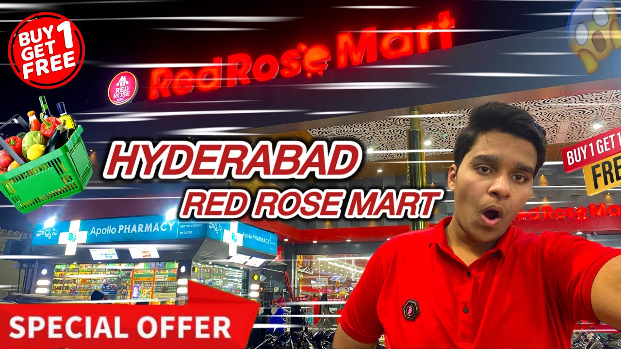 Акция «Купи один — получи второй бесплатно» 💥✅😱 || Red Rose Mart Хайдарабад ❤️|| #шоппинг #вирусн...