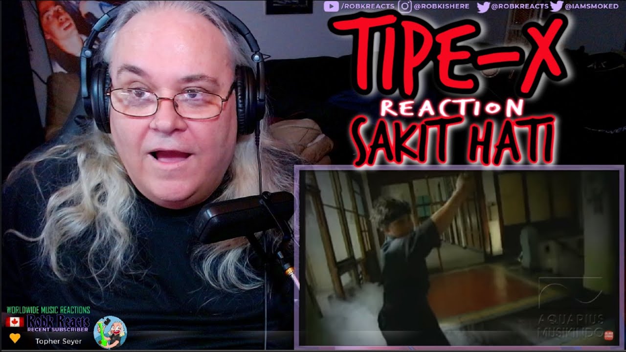 Tipe-X Reaction - Sakit Hati - First Time Hearing - Requested