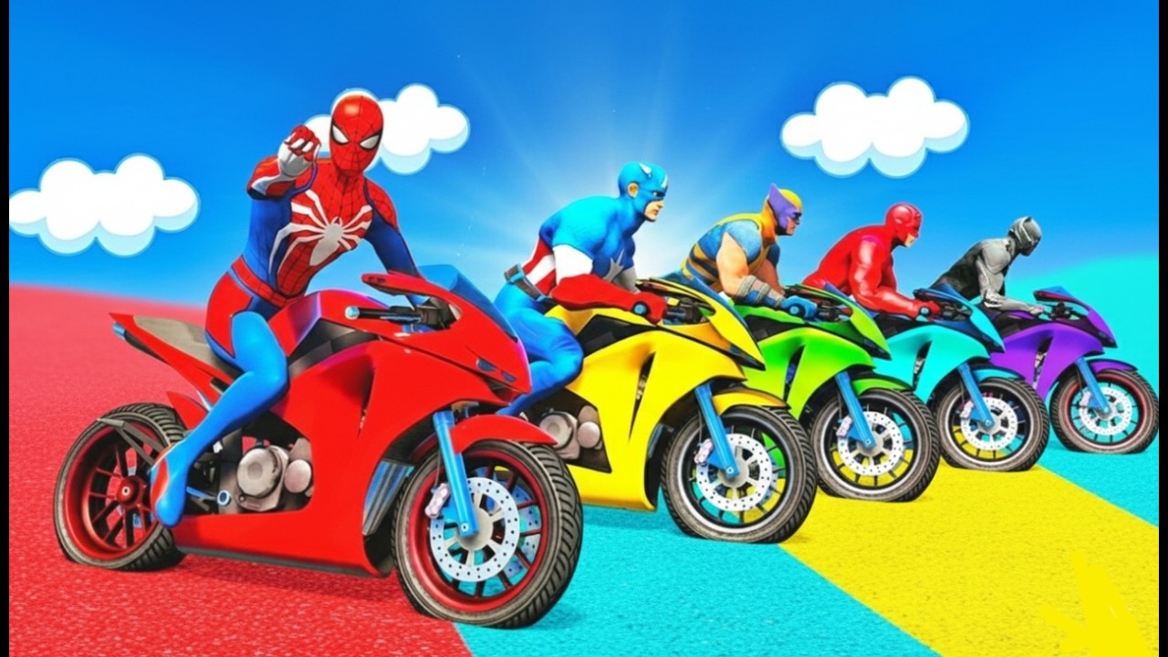 الرجل العنكبوت انقاذ باتمان Spider-Man Rescue batman vs iron man vs hulk funny Game GTA 5 superhero