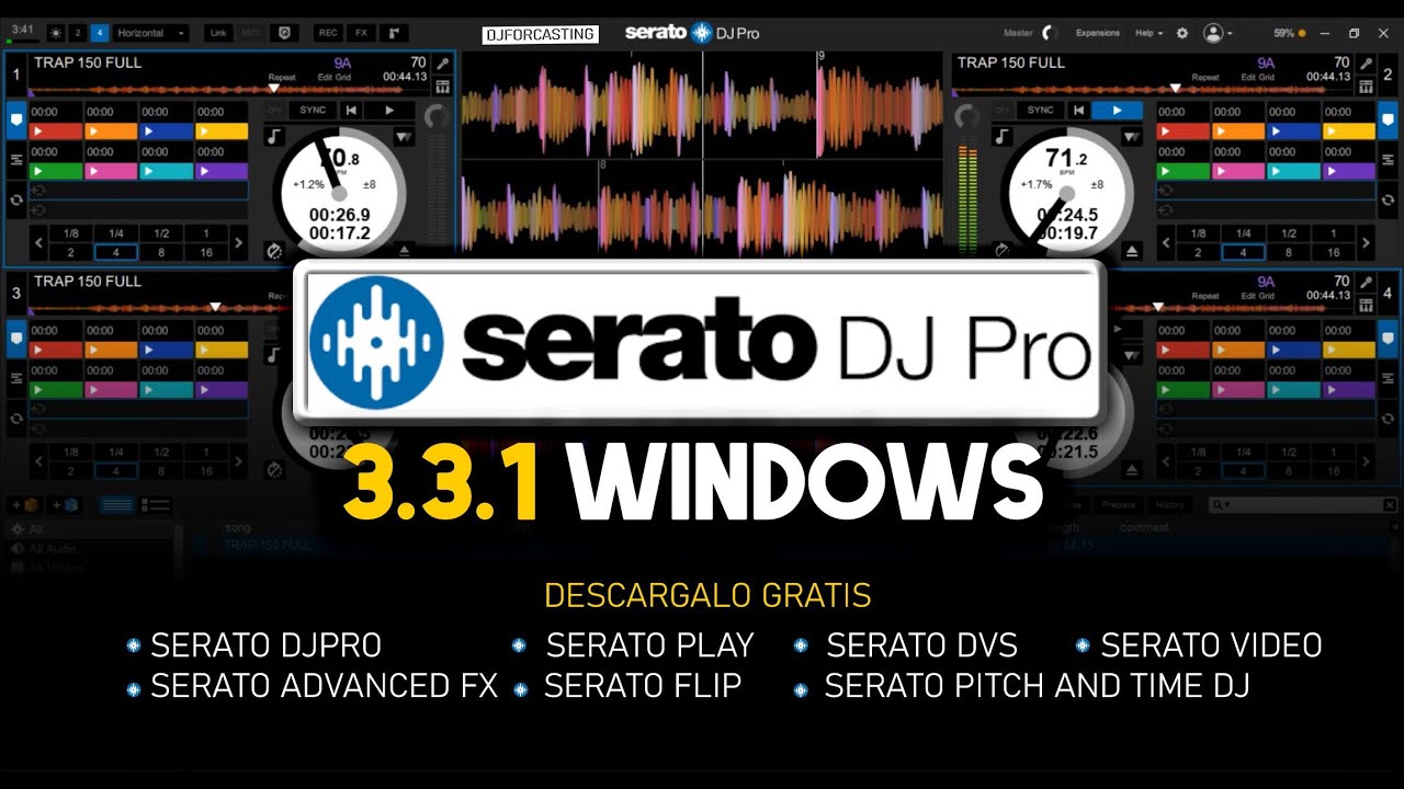 SERATO DJPRO SUITE 3.3.1 WINDOWS DESCARGLO