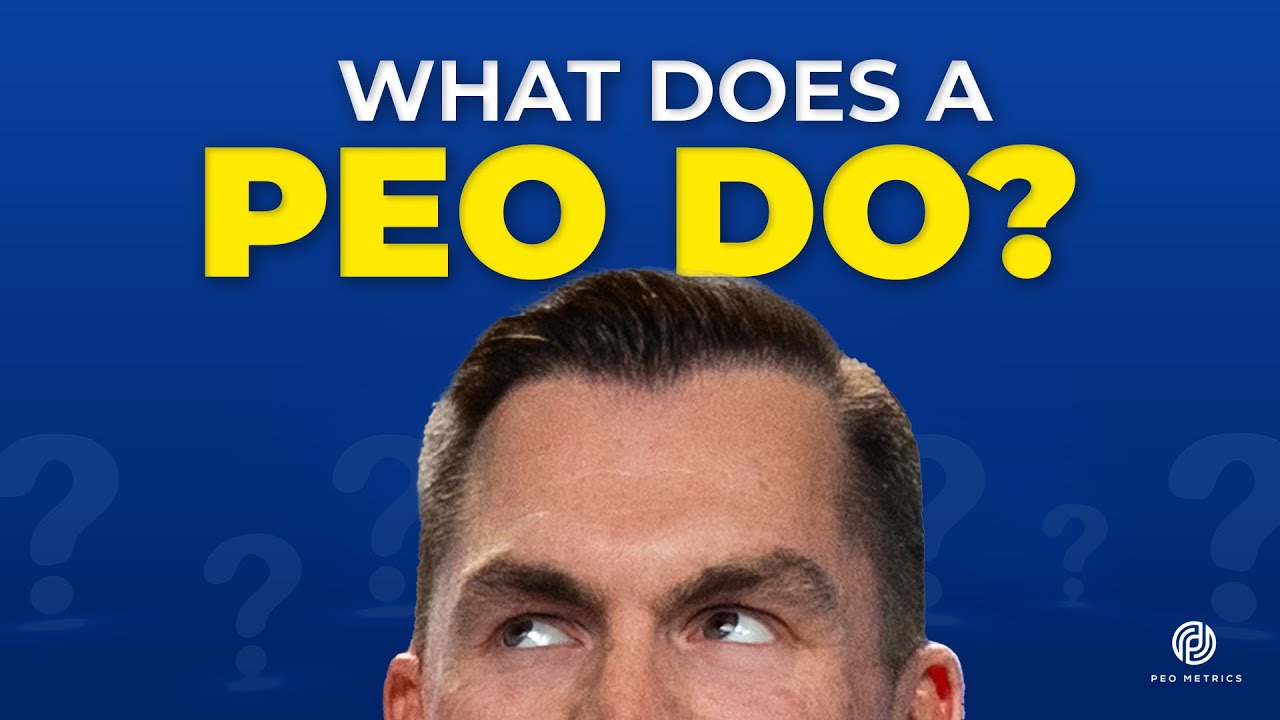 What does a PEO do?