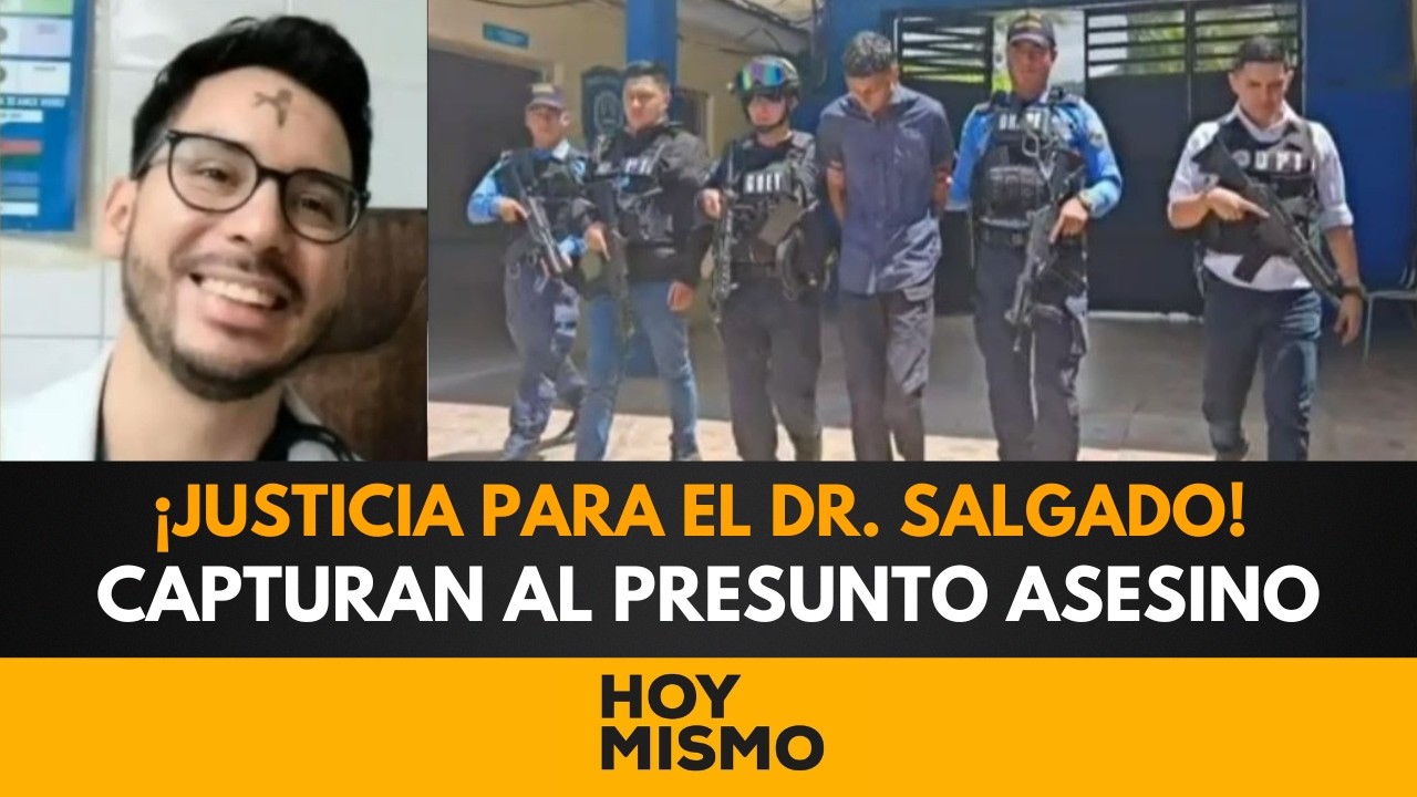 ¡JUSTICIA PARA EL DR. SALGADO! Capturan al presunto asesino que lo mató a pedradas por 