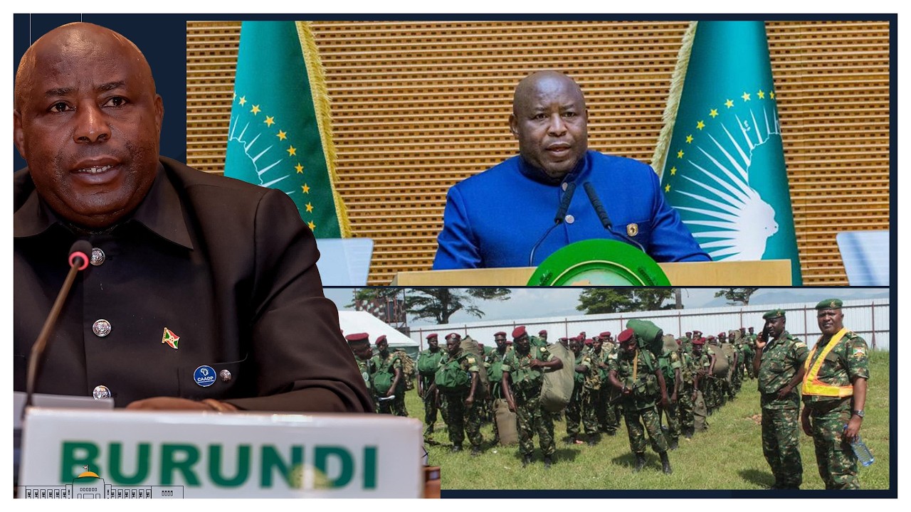 President Ndayishimiye à la tête de l'Union Africaine|| Un Choix risqué pour l'Afrique