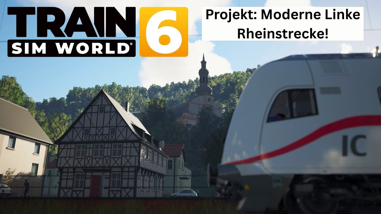 Lahnstein & Schloss Stolzenfels | Projekt: Moderne Linke Rheinstrecke | TRAIN SIM WORLD 6 Editor #3
