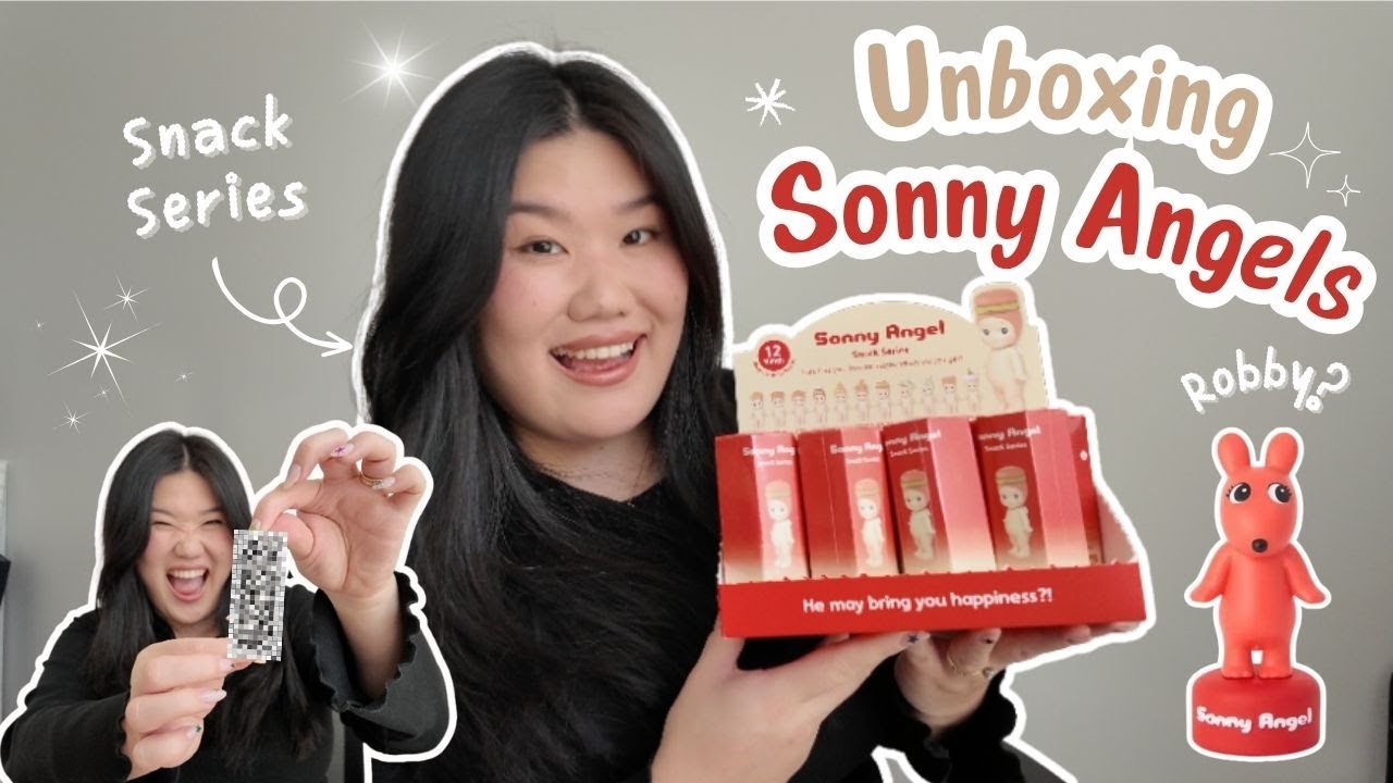Sonny Angel Unboxing 🍔 Snack Series 🍟