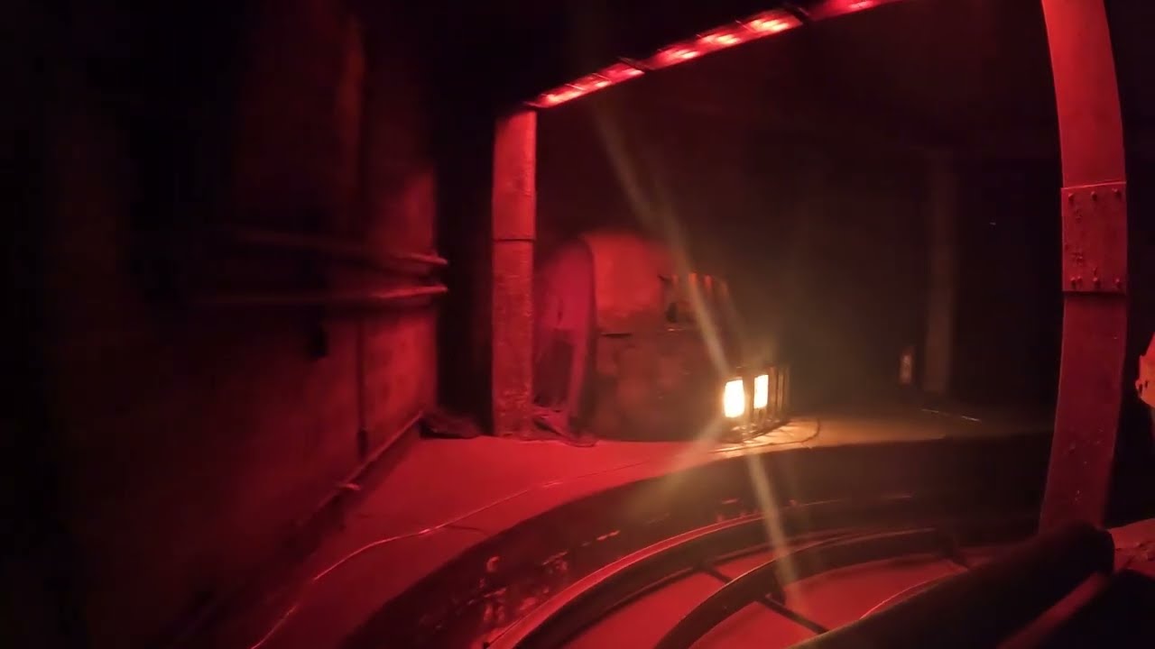 Ghosti Hotel (trem fantasma) - Hopi Hari (Onride) - Em 4K