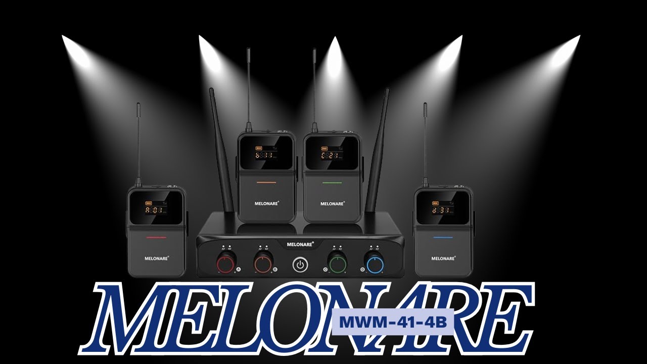 Беспроводная лацканная система Melonare MWM 41 4B #dj #wireless