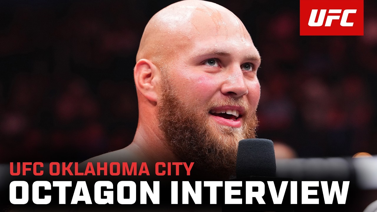 Интервью с RJ Harris в октагоне | UFC Oklahoma City