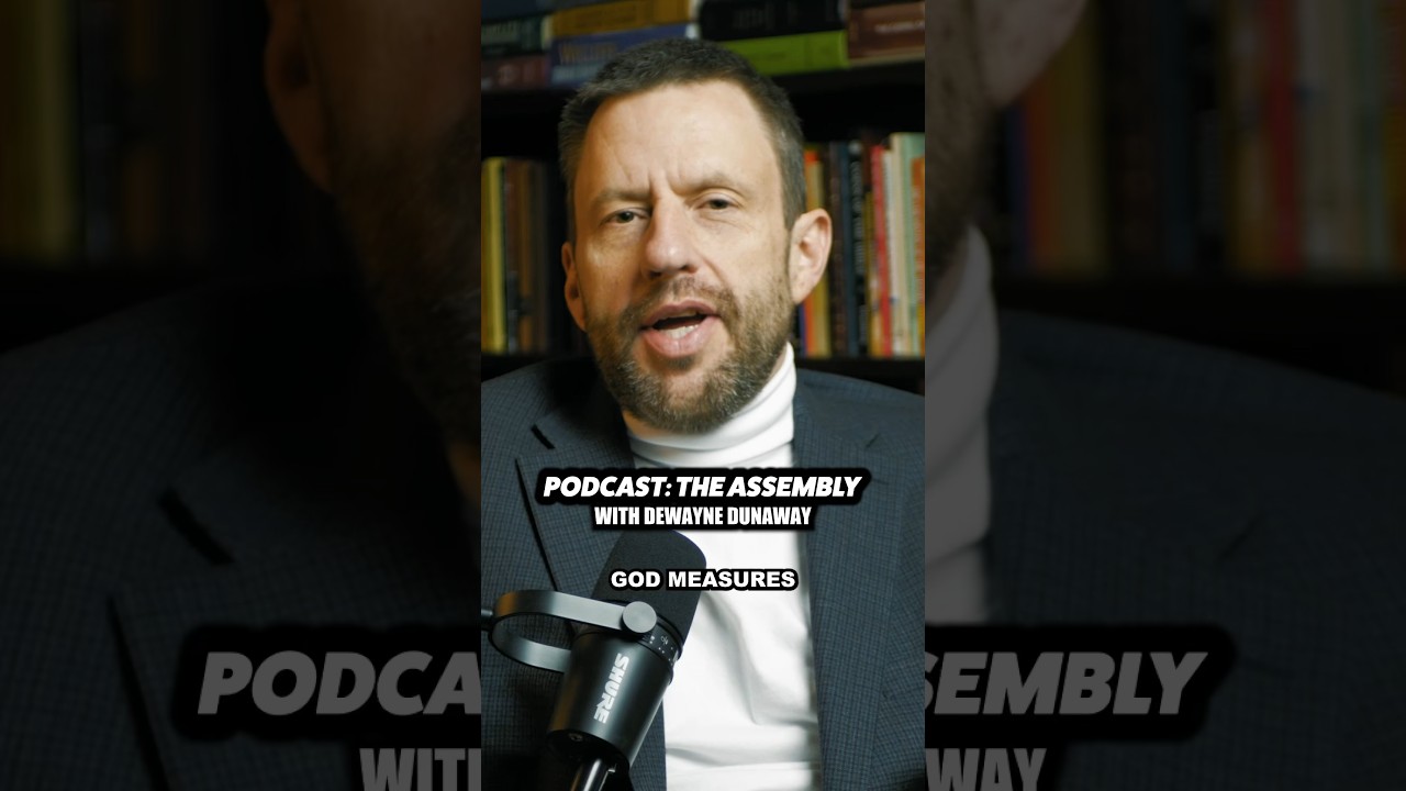 God measures success differently than us. Episode 20 of The Assembly pod is out now on the channel.