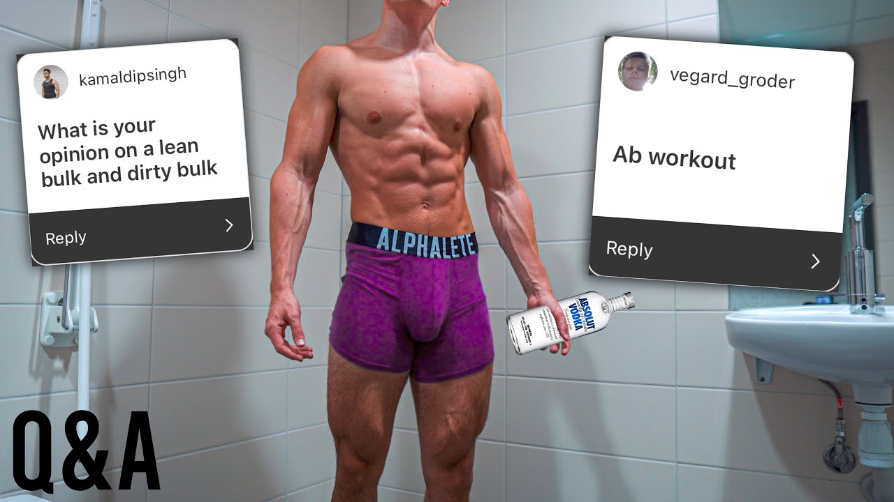 My Ab Routine & More! | Q&A & Tips For Drinking