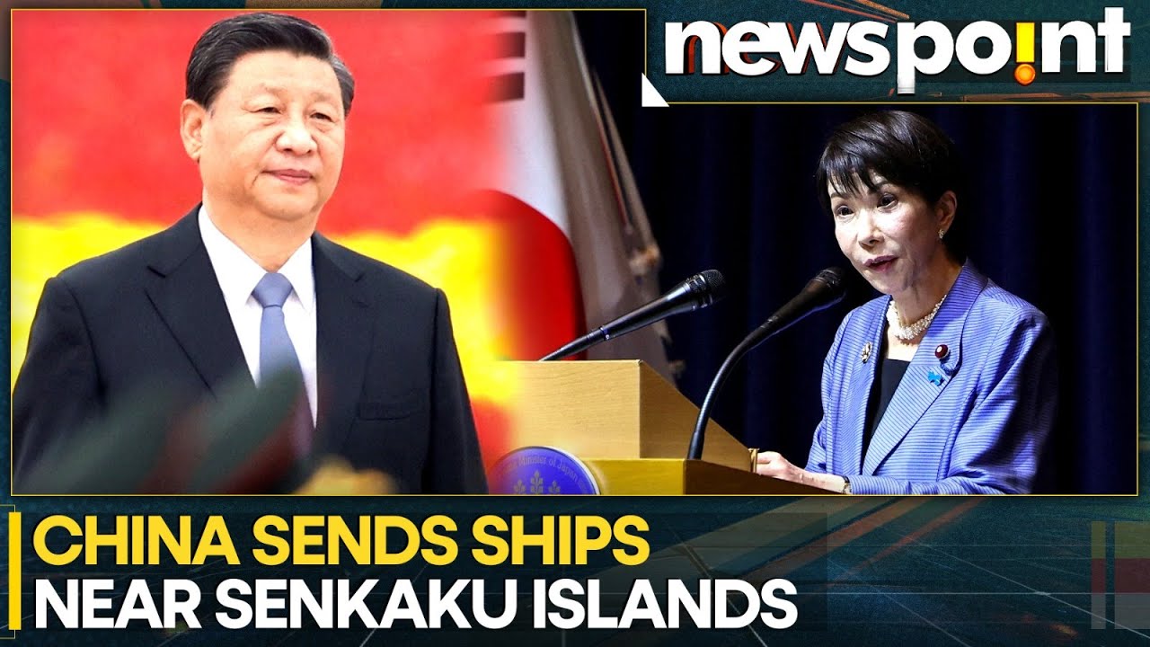 China Sends Coast Guard Ships Near Japan-Administered Senkaku Islands Amid Rising Tensions| WION