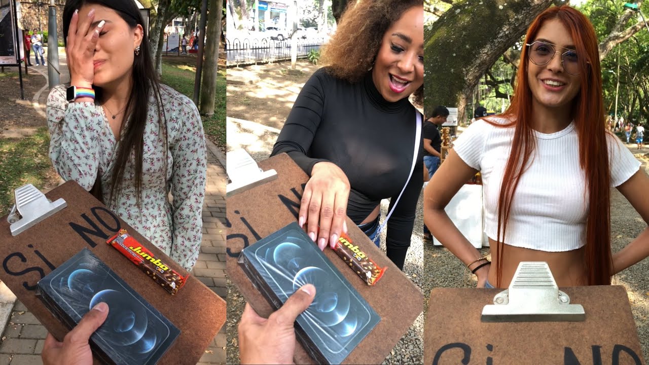 ELLA DIJO (SI)AL RETO VIRAL💋🌍