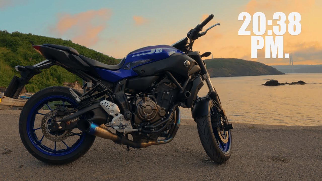 MT-07 + SC EGZOZ [4K] | 🌊DENİZ KENARINDA (BY THE SEA)