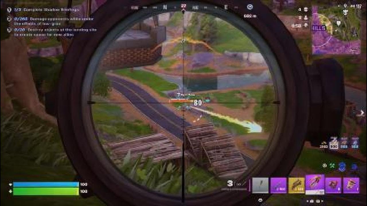 Fortnite, You can run But you can't fly