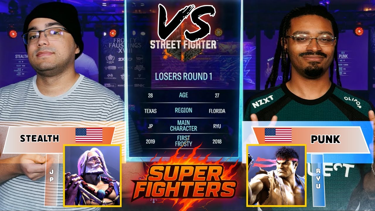 SF6 Frosty Faustings 2026 🔥 Stealth (JP) vs Punk (Ryu) | TOP LEVEL TOURNAMENT MATCH