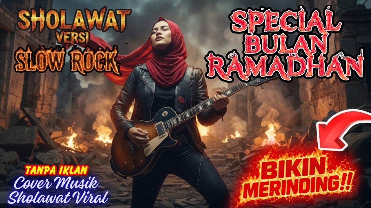 🛑 SPESIAL BULAN RAMADHAN 2026 | KUMPULAN SHOLAWAT PEMBUKA REJEKI, COVER VERSI SLOW ROCK 💥
