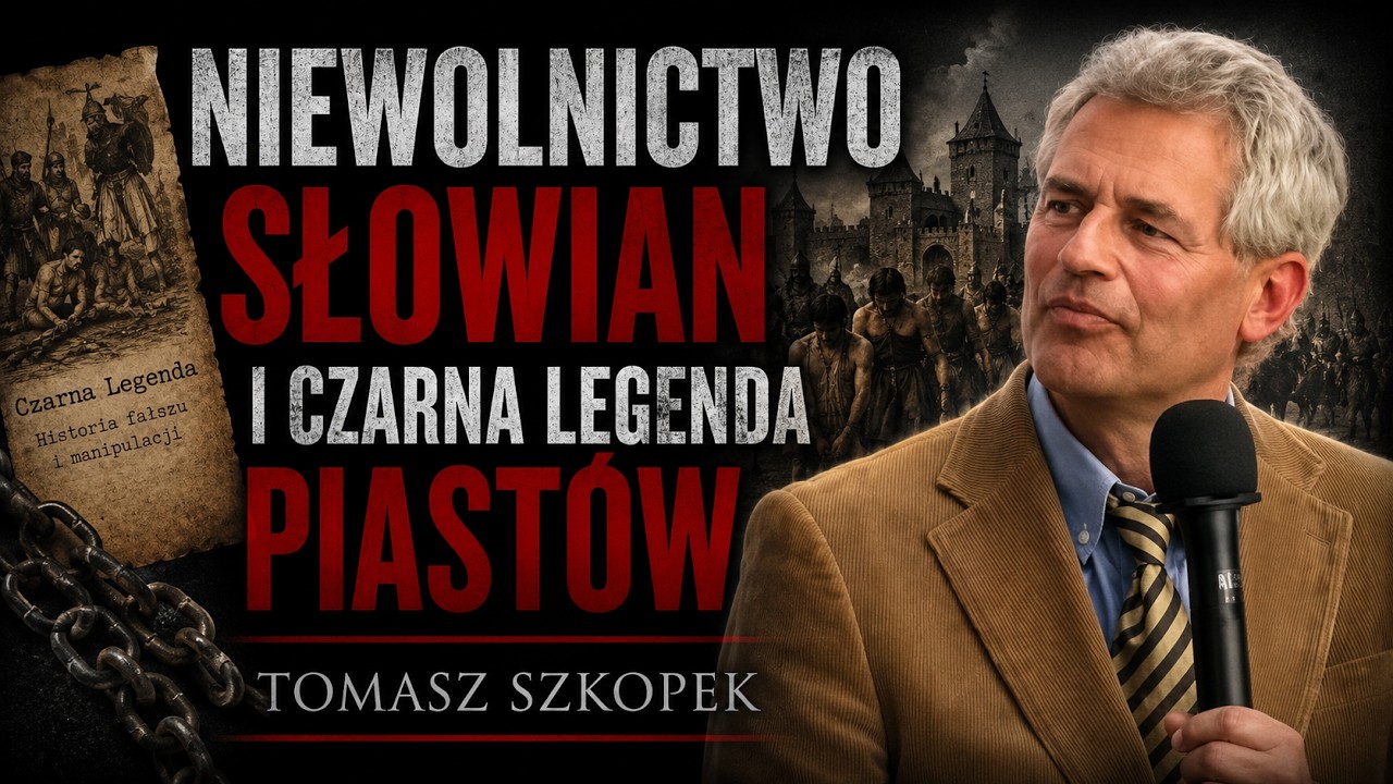 Niewolnictwo Słowian i czarna legenda Piast&oacute;w - Tomasz Szkopek