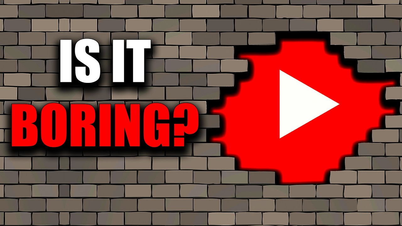 Is YouTube Boring Now?