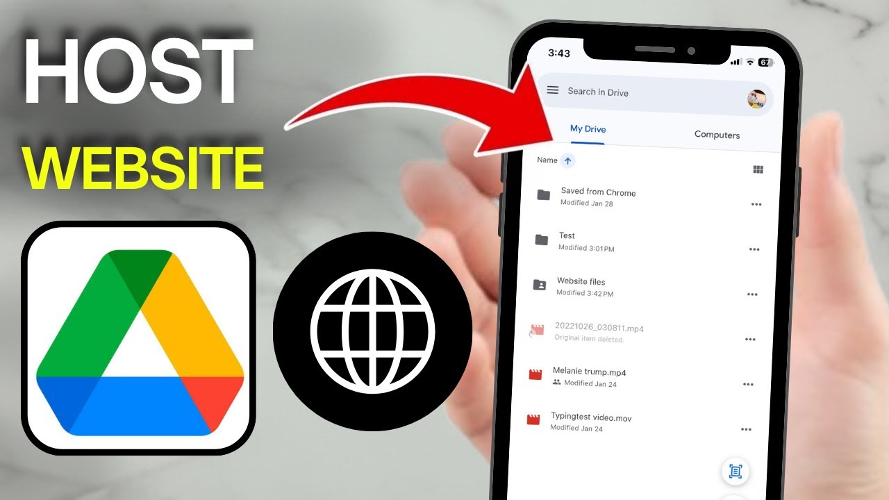 Как бесплатно разместить сайт на Google Диске (простое руководство)