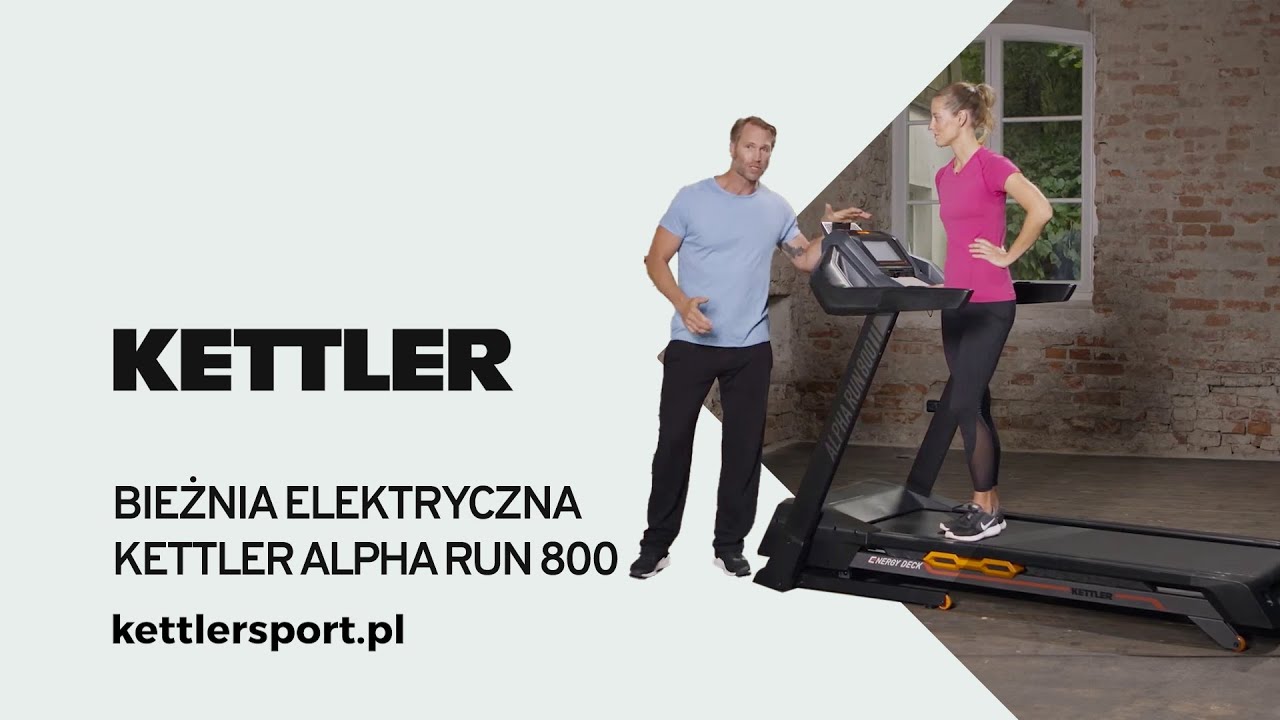 Bieżnia Elektryczna KETTLER Alpha Run 800