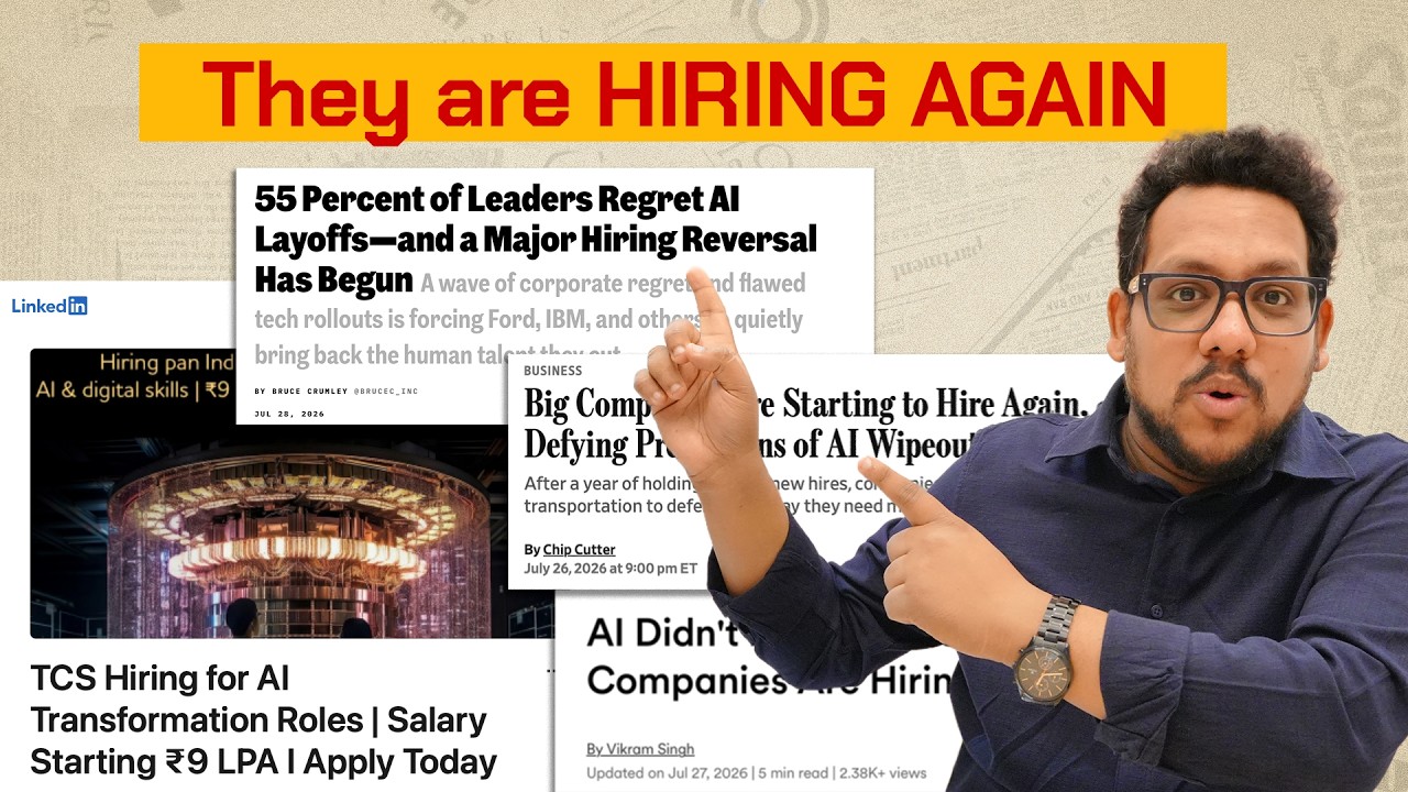 Honest future of IT Jobs | Job Market in 2026 | When Layoffs will end?