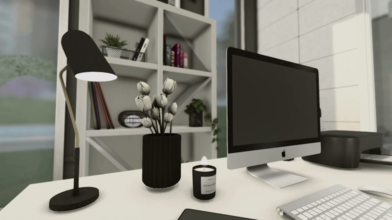 Sims 4 | Mini Luxury Office Tour