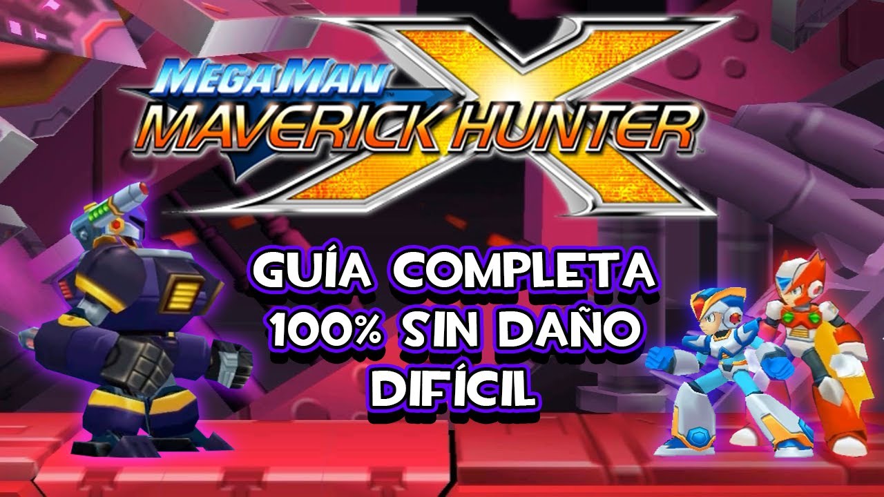 Megaman Maverick Hunter X (PSP) - Guía Completa 100% con Vile (Dificultad Difícil, Sin Daño)