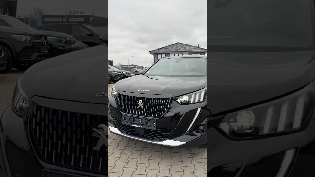 Peugeot 2008 GT-Line Black Automatic: Stylish City SUV 🚗✨ #Peugeot #GT-Line #2008 #Automobile
