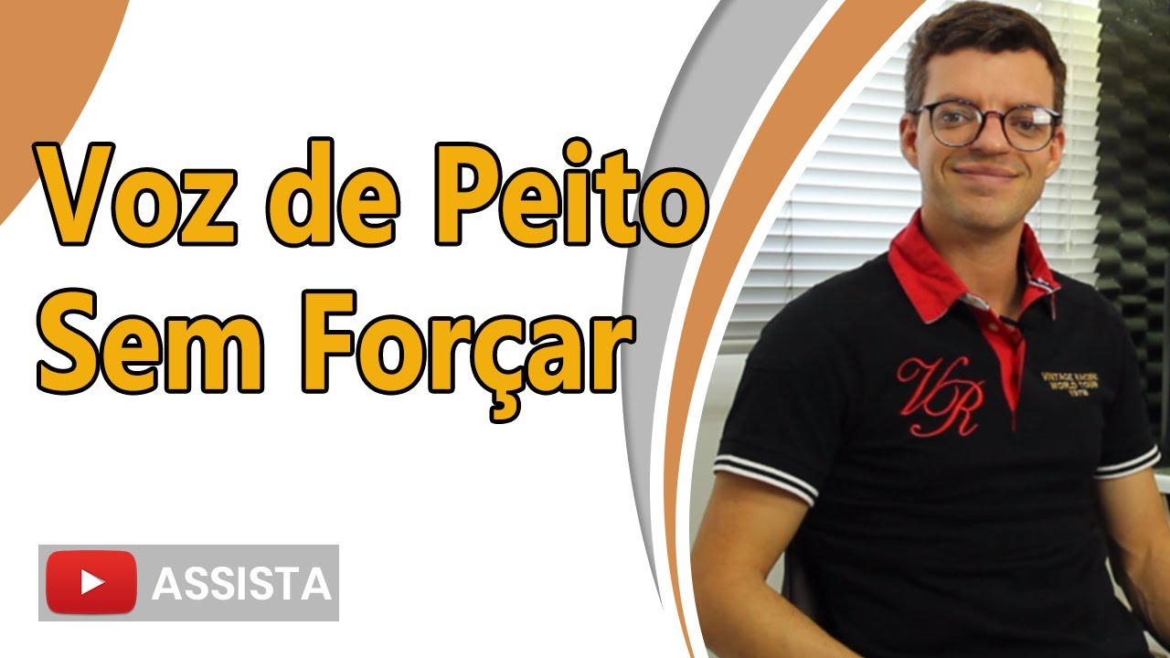 Aula de Canto | Voz de Peito Sem Forçar