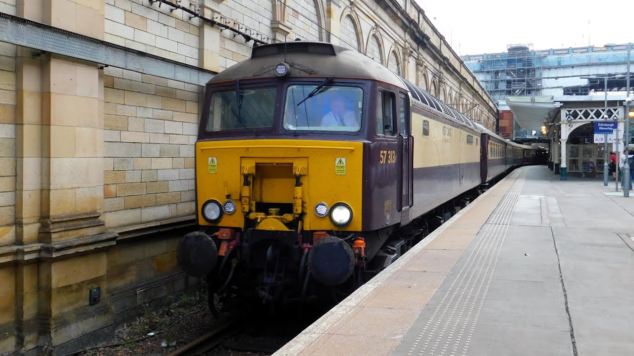 Trains at Edinburgh Waverley - 13th July 2025