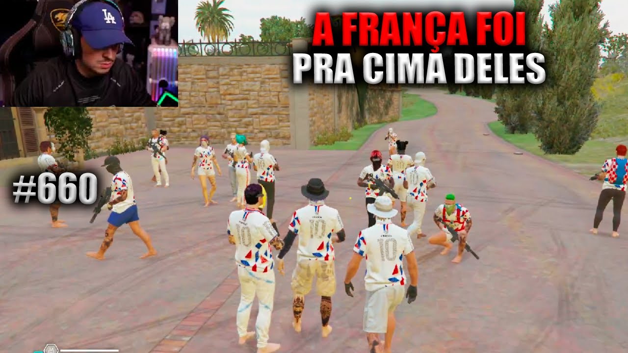 A FRANÇA FOI PRA CIMA DELES! EP 660