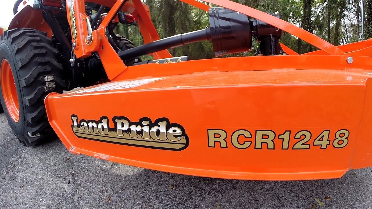 Кусторез Land Pride RCR1248 на базе Kubota B2601