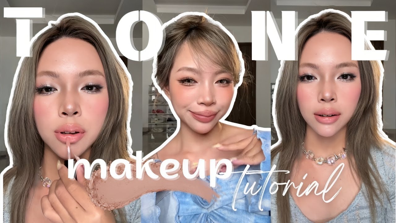 MAKEUP TUTORIAL: Makeup Tone Hồng Khói Mix Mi Cáo #foxie #makeup #makeuptutorial #makeup