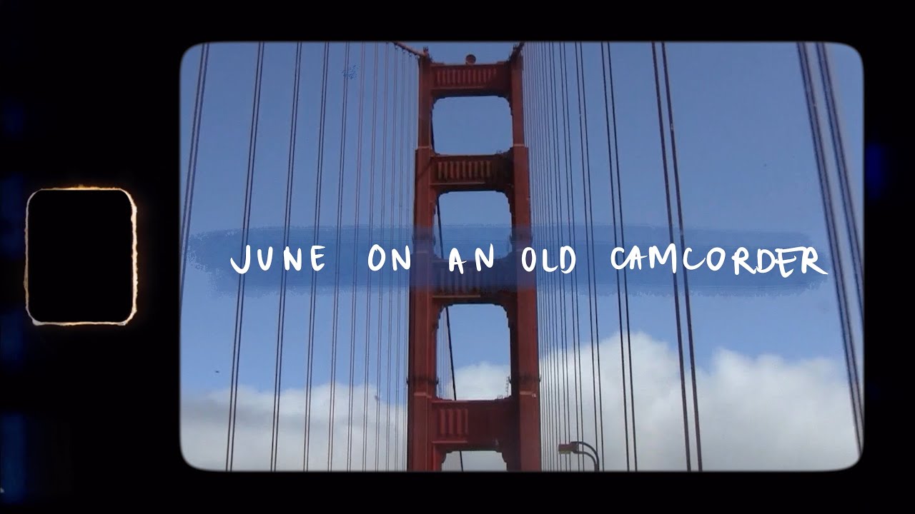 summer on a vintage camcorder // canon vixia hf20