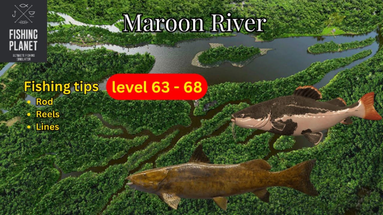 Journey to the century #9 | Giant Catfish Farming | Level 63 - 68 | Maroon River