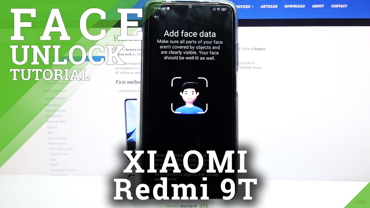 Как настроить разблокировку по лицу на XIAOMI Redmi 9T &ndash; Распознавание лиц