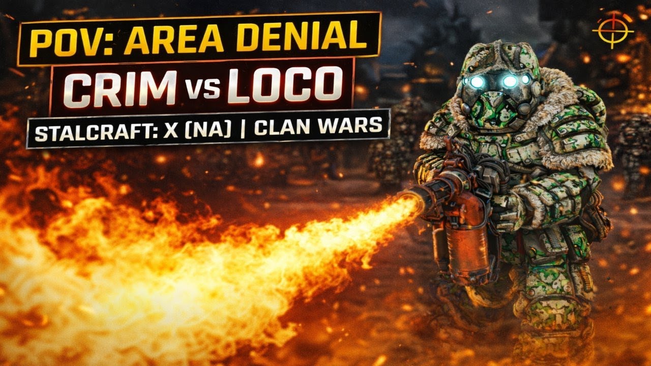 POV: Area Denial | CRIM vs LOCO | Clan Wars | STALCRAFT: X (NA)