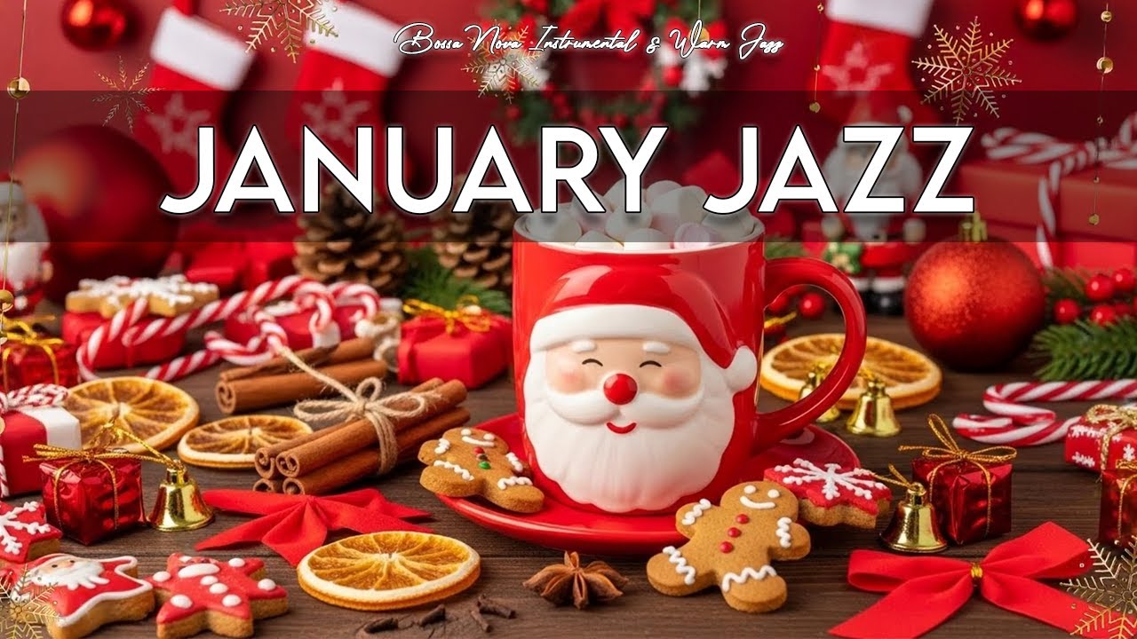 January Jazz ❄️ Bright Winter Café Atmosphere for Clear Focus, Peaceful Thoughts & Soft Harmony 🎶