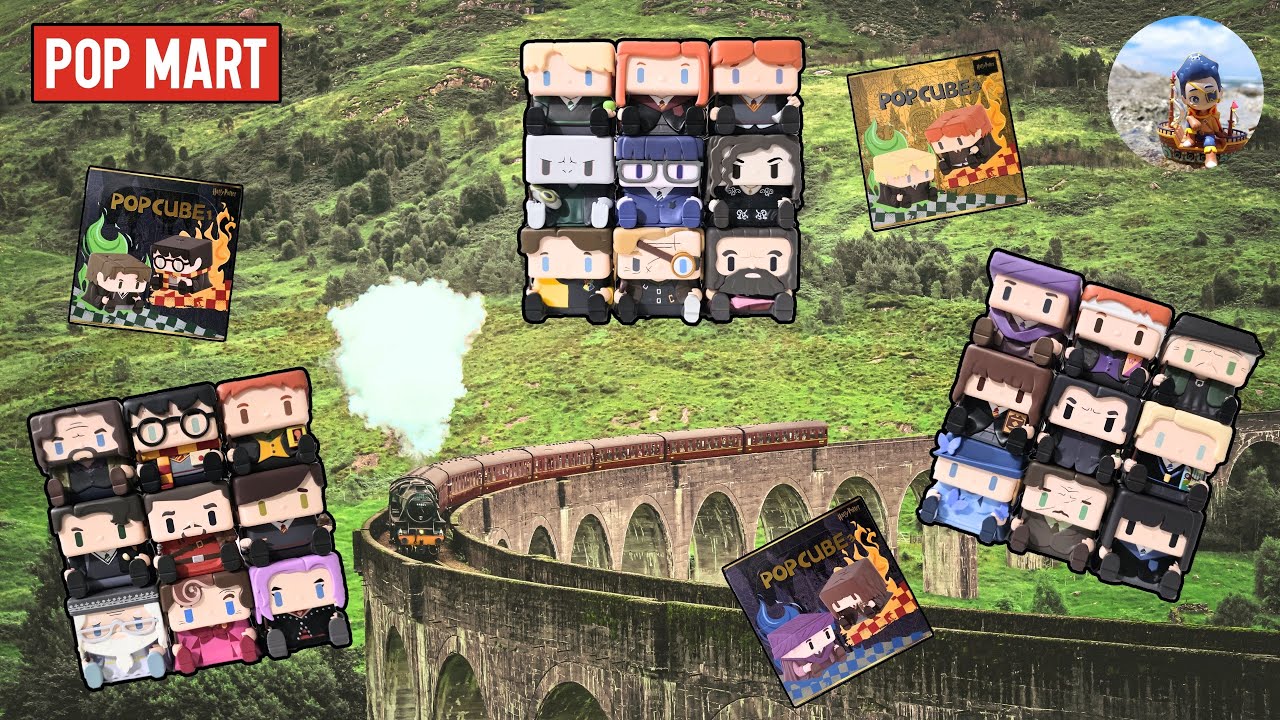 [UNBOXING] Pop Mart Harry Potter POP CUBE Series 1 2 3 - Toy Unbox n Collect