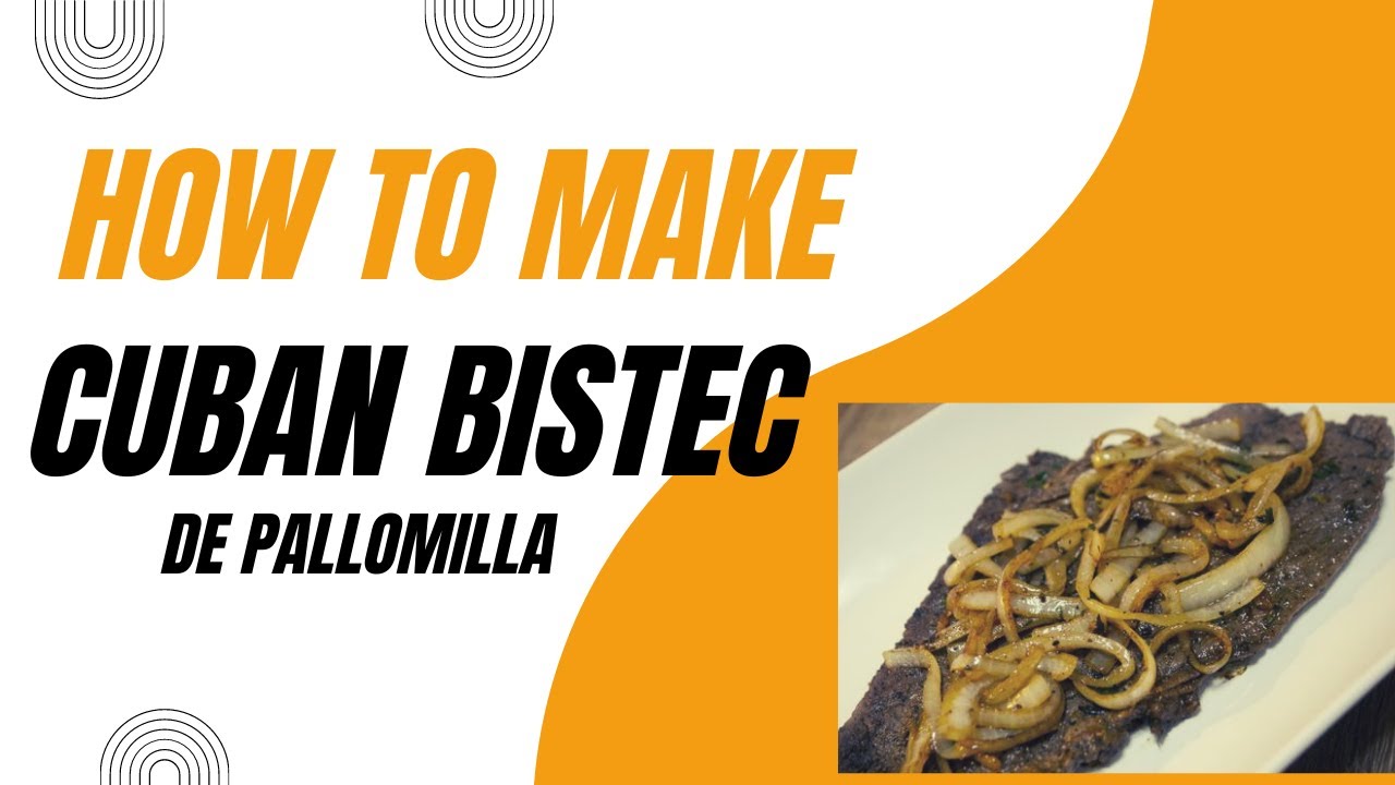 How to make Cuban Bistec de Palomilla/Bistec Encebollado @Thelatinchef1